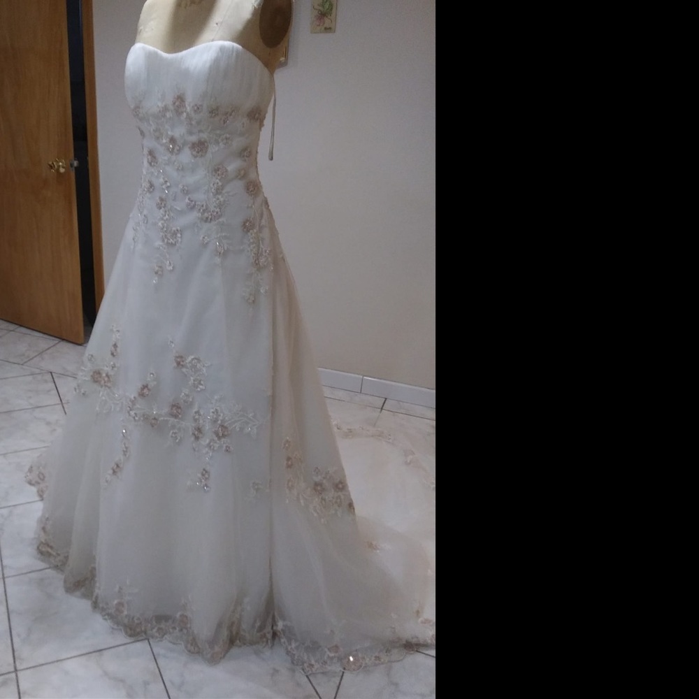 Dimitrious ivory Wedding dress